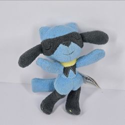 2022 Nintendo Pokémon Sleeping Riolu Plush 8" Game Freak Jazwares Stuffed Animal