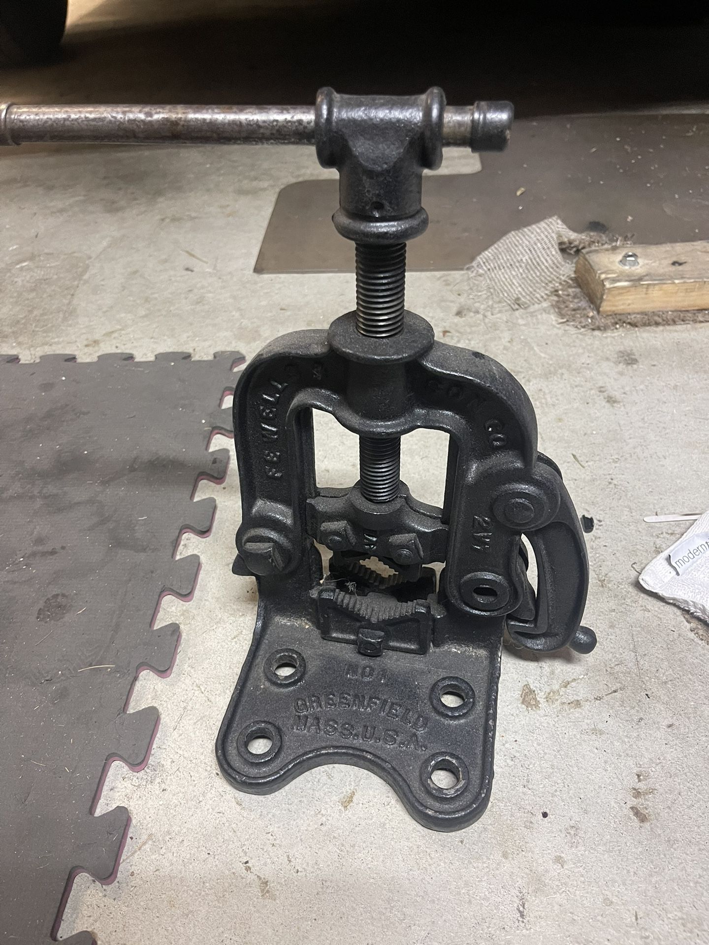 Vintage Pipe Vise.
