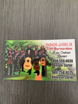 Mariachi Juvenil San Bernardino