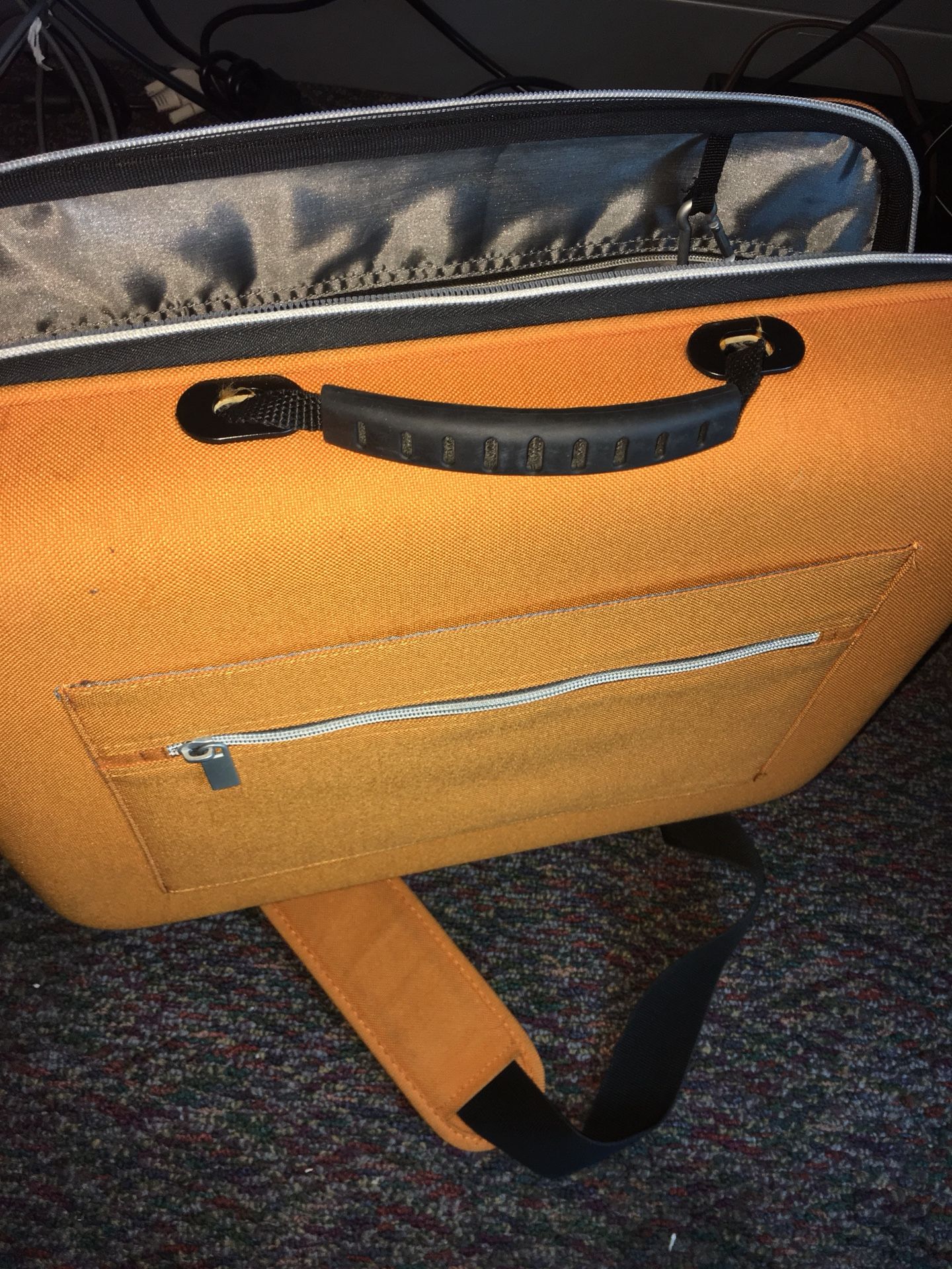 Rugged Orange Laptop Case