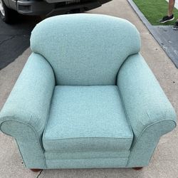 Lt. Teal Oversized Chair