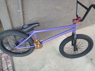 20.5 Fit BMX Theory 9 tooth Raint stem Jet Cat pedal