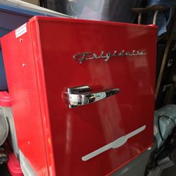 Lowered Price To 60. Almost New Mini Fridge. No Damage, Works Great