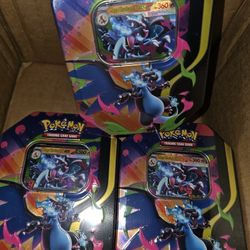 Mega Charizard X&Y Tins