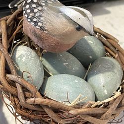 Birds Nest Birds Feeder  Decorations 