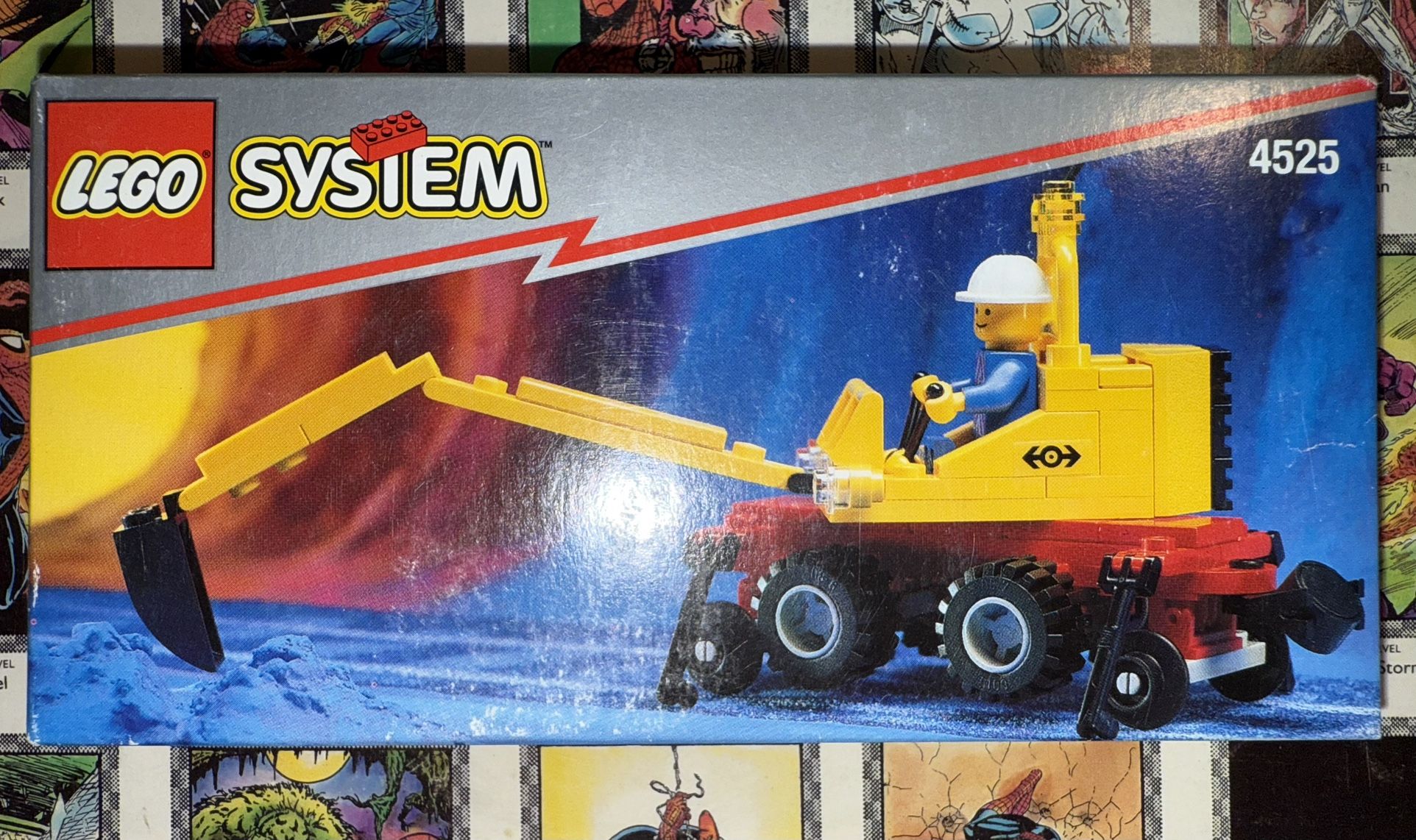 Lego System - #4525 Road n’ Rail Repair - Vintage 1994 NEW IN BOX, Never Opened