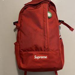 The Supreme Backpack SS18 Red 