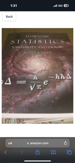 Elementary Statistics