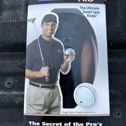 Check Go Pro Golf Ball Sweet Spot Finder/ Balancer Tool
