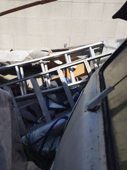 All  aluminum ladders,step and extension