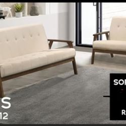 New In Box 2 Pc Sofa & Loveseat $250