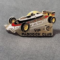 Vtg 1986 Toyota Grand Prix Of Long Beach VIP Paddock Club Pin
