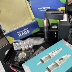 Tattoo artist machine comes everything