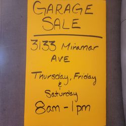 GARAGE SALE NORTH HANFORD