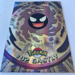 Topps Spectra Chrome Gastly Pokémon card 