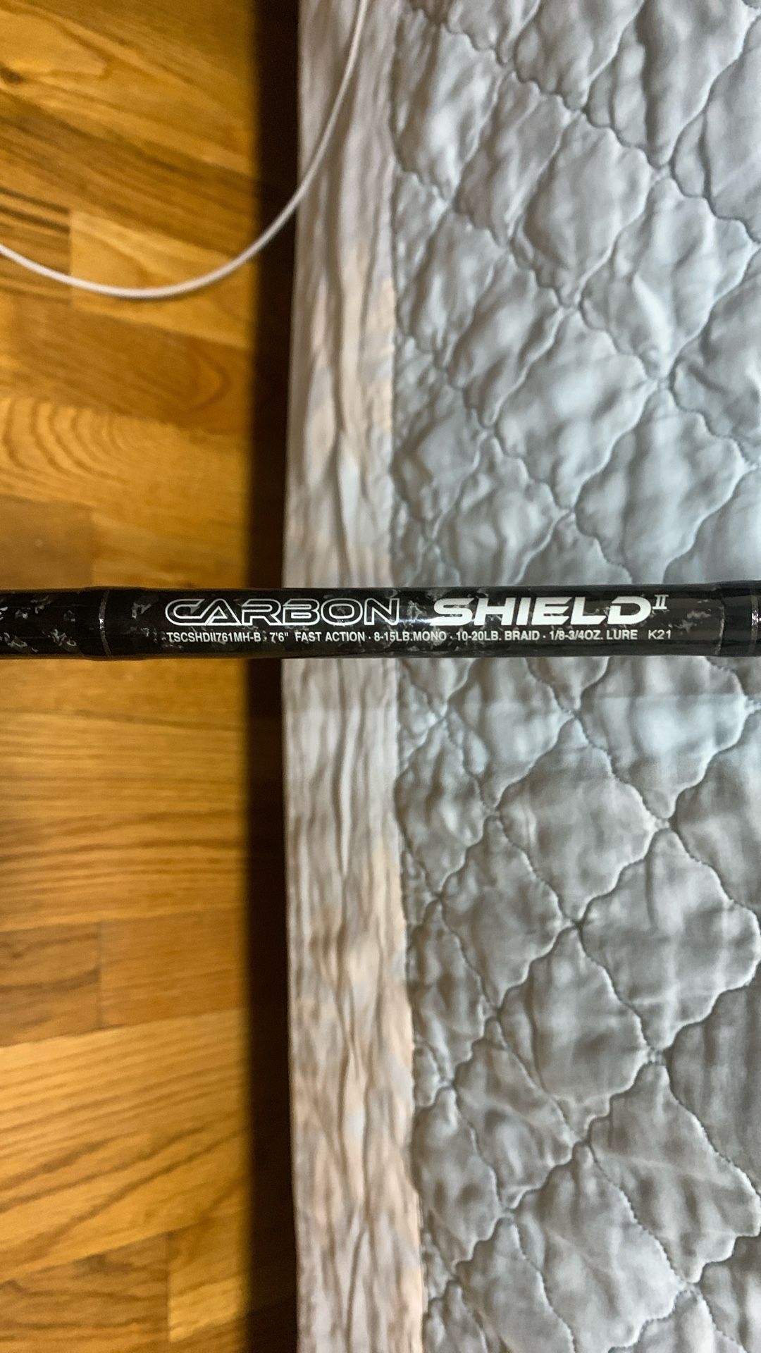 Tsunami Carbon Shield 2 7’6 Inshore Spinning Rod