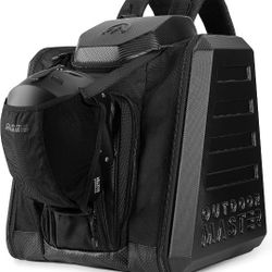 Hard Case Ski Boots/ Snowboard Boots Bag, Waterproof Exterior & Bottom, 65L