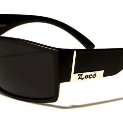 Matte Black Locs Sunglasse 
