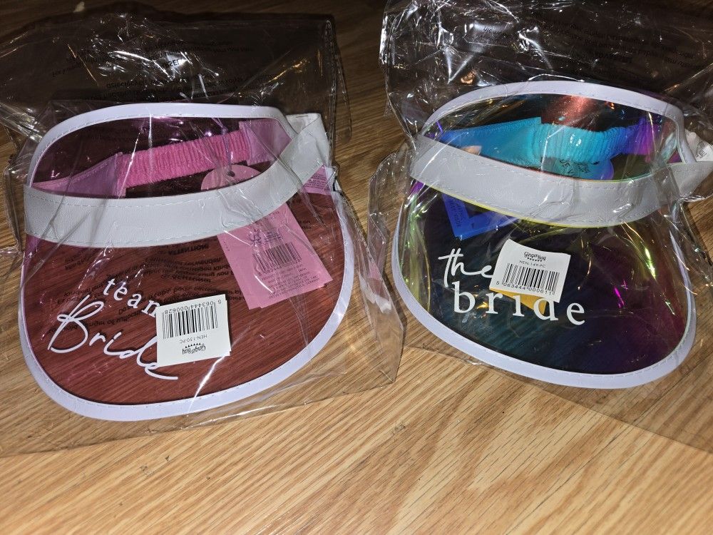 Team Bride Visors