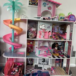 LOL HOUSE CARS DOLLS KIDS