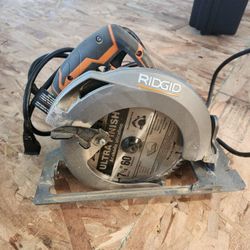 Ridgid Corded Circular Saw