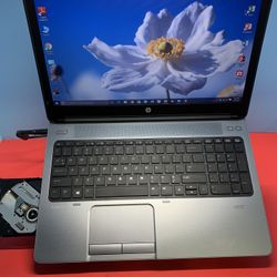 HP PROBOOK  INTEL…500..GB  HHD...8.0 RAM .with  ZOOM   READY FOR CLASSES ON LINE OR WORK FROM HOME 