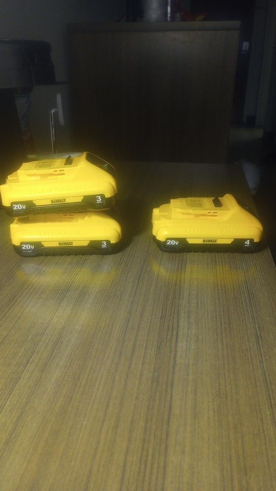 DeWalt 20v Batteries