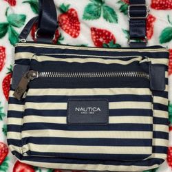 Striped Crossbody Purse Shoulder Bag Nautica
