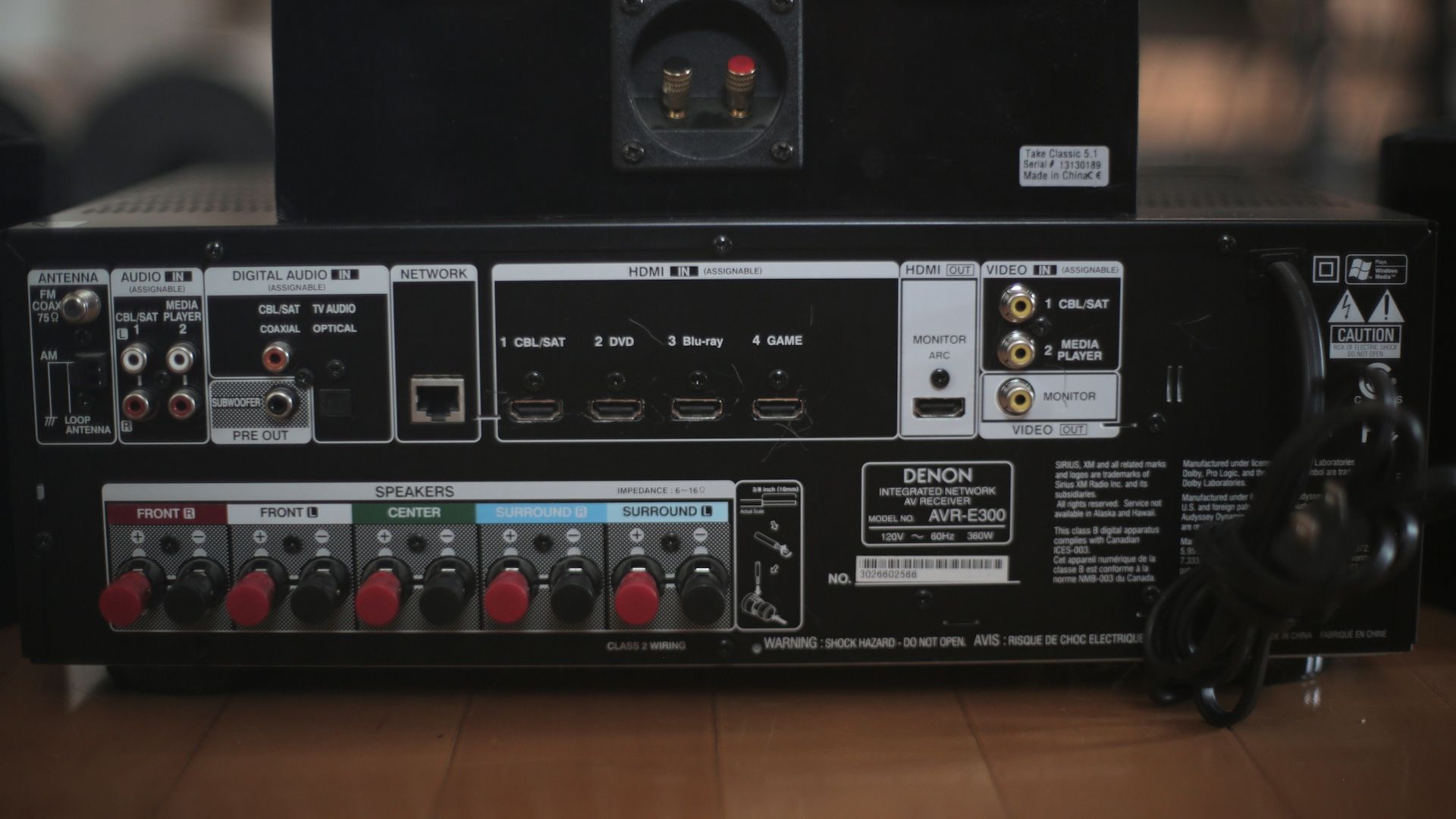 Denon AVRE300 + (5) Speakers for Sale in Denton, TX OfferUp