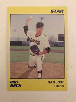 Baseball card Rod Beck