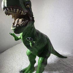 Large Soft Rubber 2011 Tyrannosaurus Rex (T-Rex) dinosaur