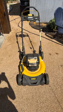 Dewalt lawn mower no batteries
