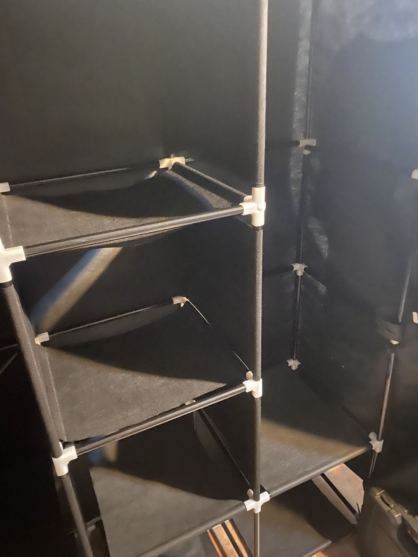 Black Closet Organizer