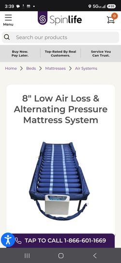 Alternating presurrived mattress