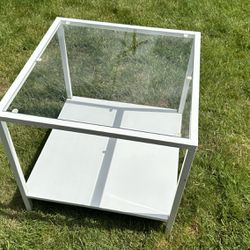 Small Glass Coffee / End Table