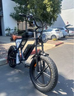 New Jansno X70 750W Dual Batteries Long Range E-Bike Retro Style