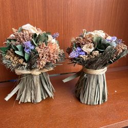 Mini Bouquet  Decor Set 3 Dlrs