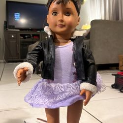 Doll With Clothes And Accessories