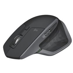 Logitech MX Master 2S Bluetooth Edition Wireless Mouse – Use on Any Surface, Hyper-Fast Scrolling, Ergonomic, Rechargeable, Control Up to 3 Apple Mac 