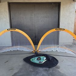 PUGG 6-foot pop up soccer goals (2) - Color Gold