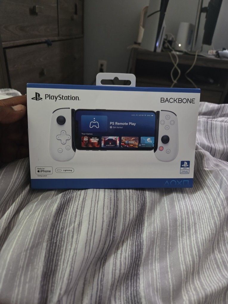 Playstation Backbone. Made For iPhone.