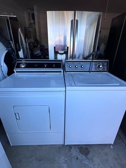 Washer and dryer everything electric