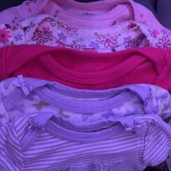 Newborn/0-3/3 Month Girl Clothes Lot