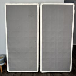 King Bed Frame & Box Spring 