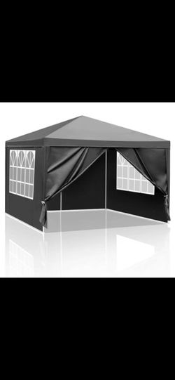 Black 10x10 Canopy Tent