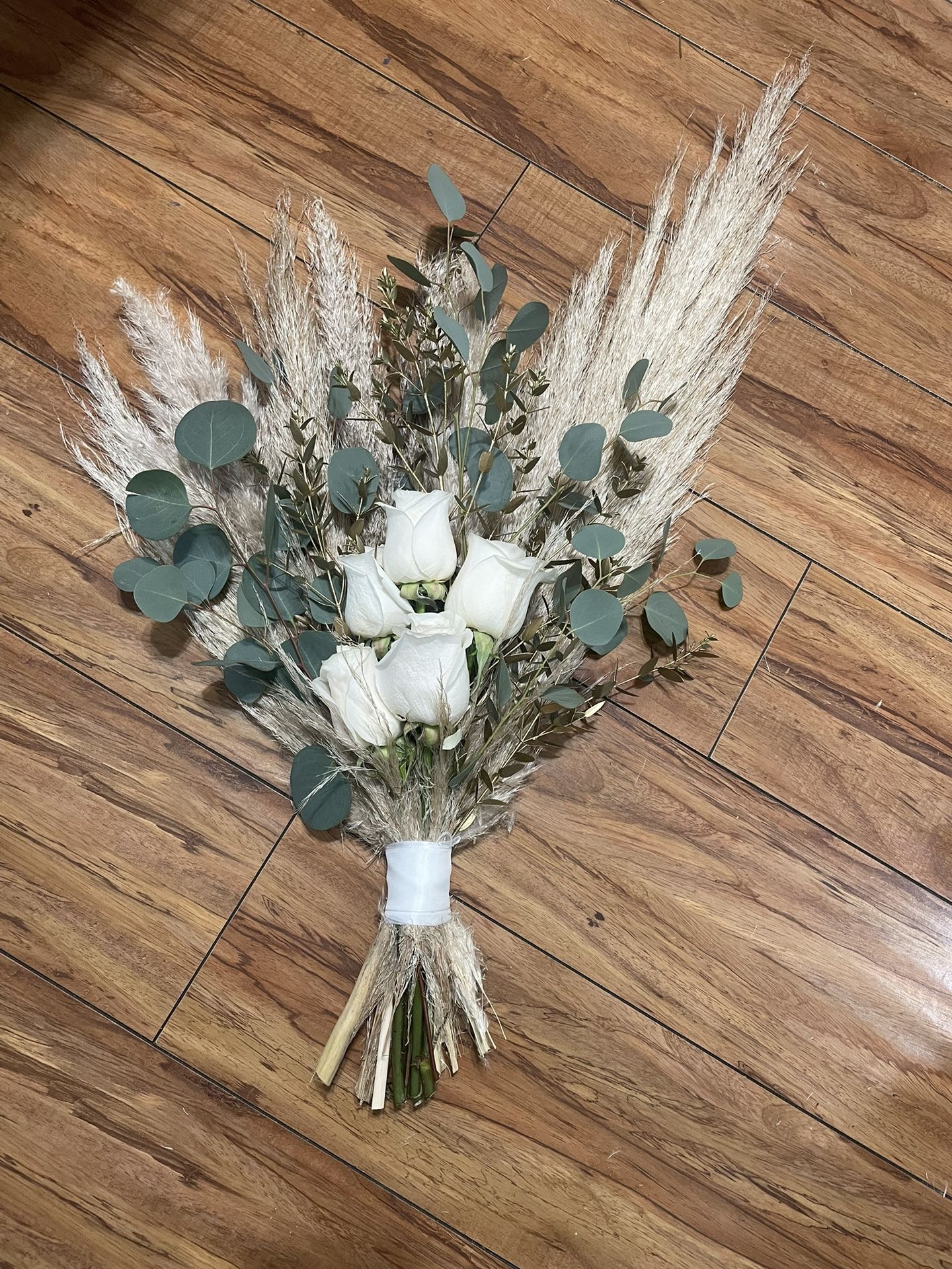 Pampas Wedding Bouquet 