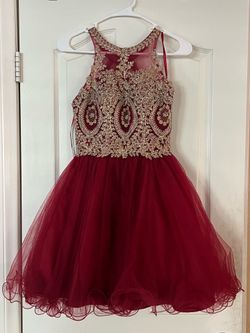Burgundy Prom Dress