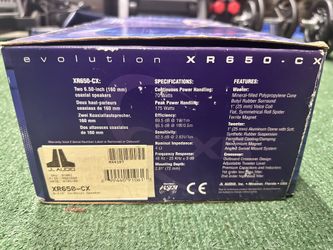 JL Audio Speakers XR650-CX