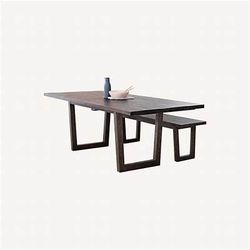 West Elm Logan Extendable Table W/2 Benches