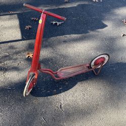 Antique Metal Scooter